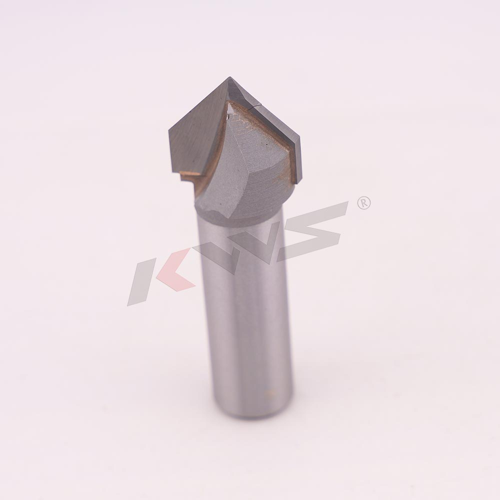 KWS 1-2x3-4 90° V Type Slotting Bit for Wood