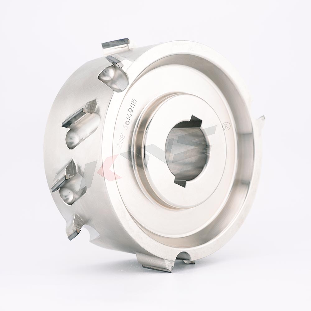 KWS K6 125x30xH50x12T 2R P【（1+3）x3】 PCD Pre-milling Cutter for Edge Banding Machine