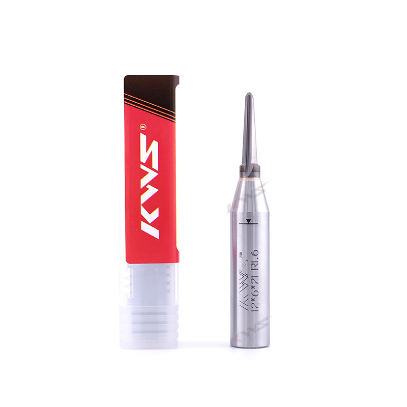 KWS V-Groove Round Bottom Router Bit for Wood Slotting and Bending