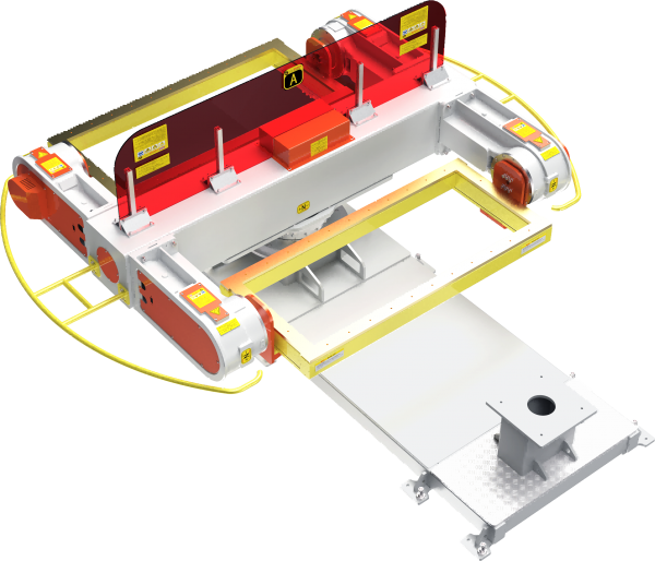 Three-axis flat positioner 5001000KG(single connected unit)