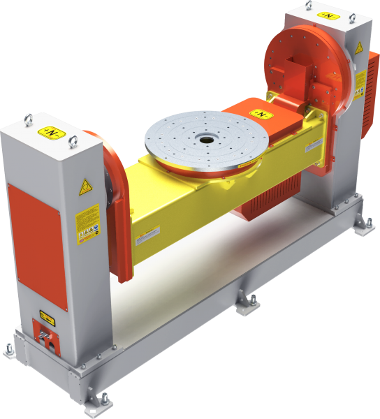 Double-axis U-shaped positioner 1000-2000 kg