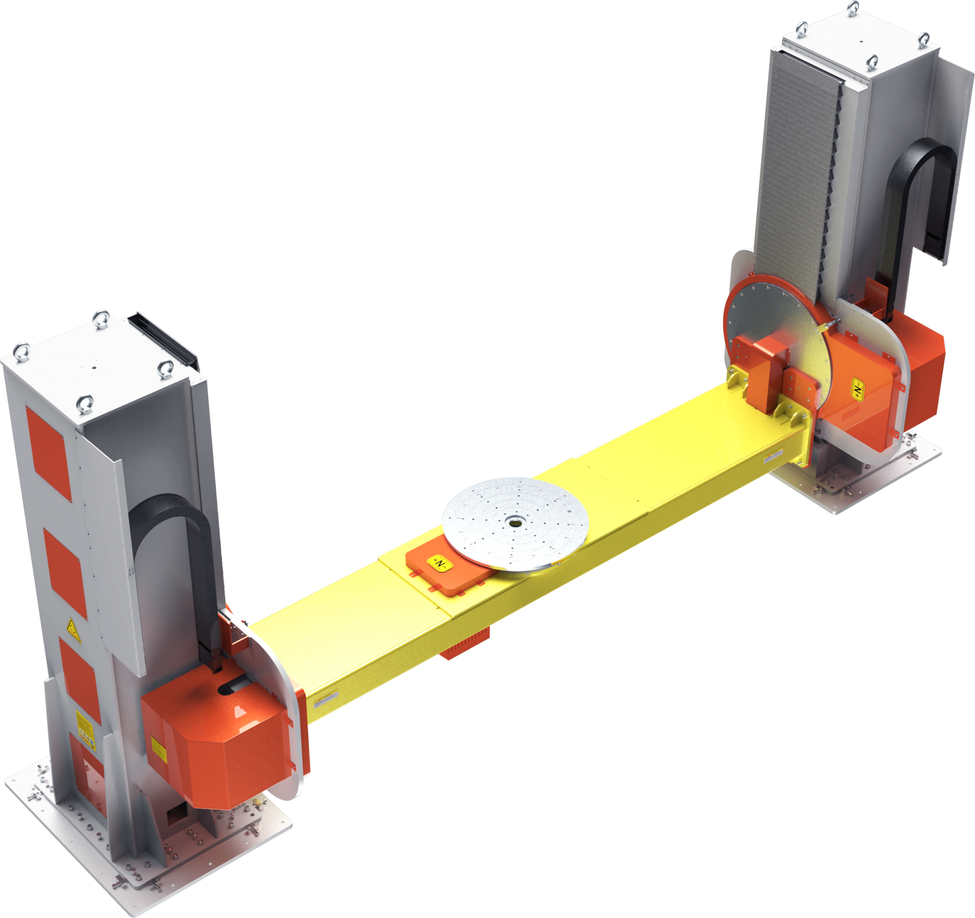 Double-axis U-shaped lifting and positioner 100020003000KG