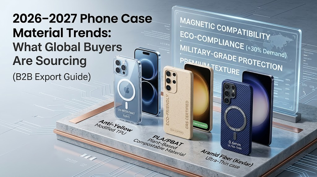 2026–2027 Phone Case Material Trends: What Global Buyers Are Sourcing (B2B Export Guide)