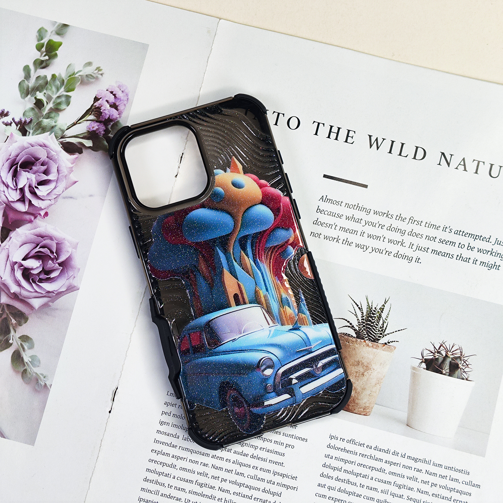 Black translucent phone cases for iphone 16 15 14 13 12 11 fashion cell phone cover