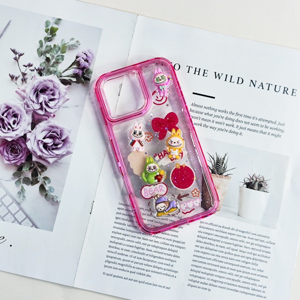 Cute 3D Cartoon phone case for iphone 16 15 14 13 12 11