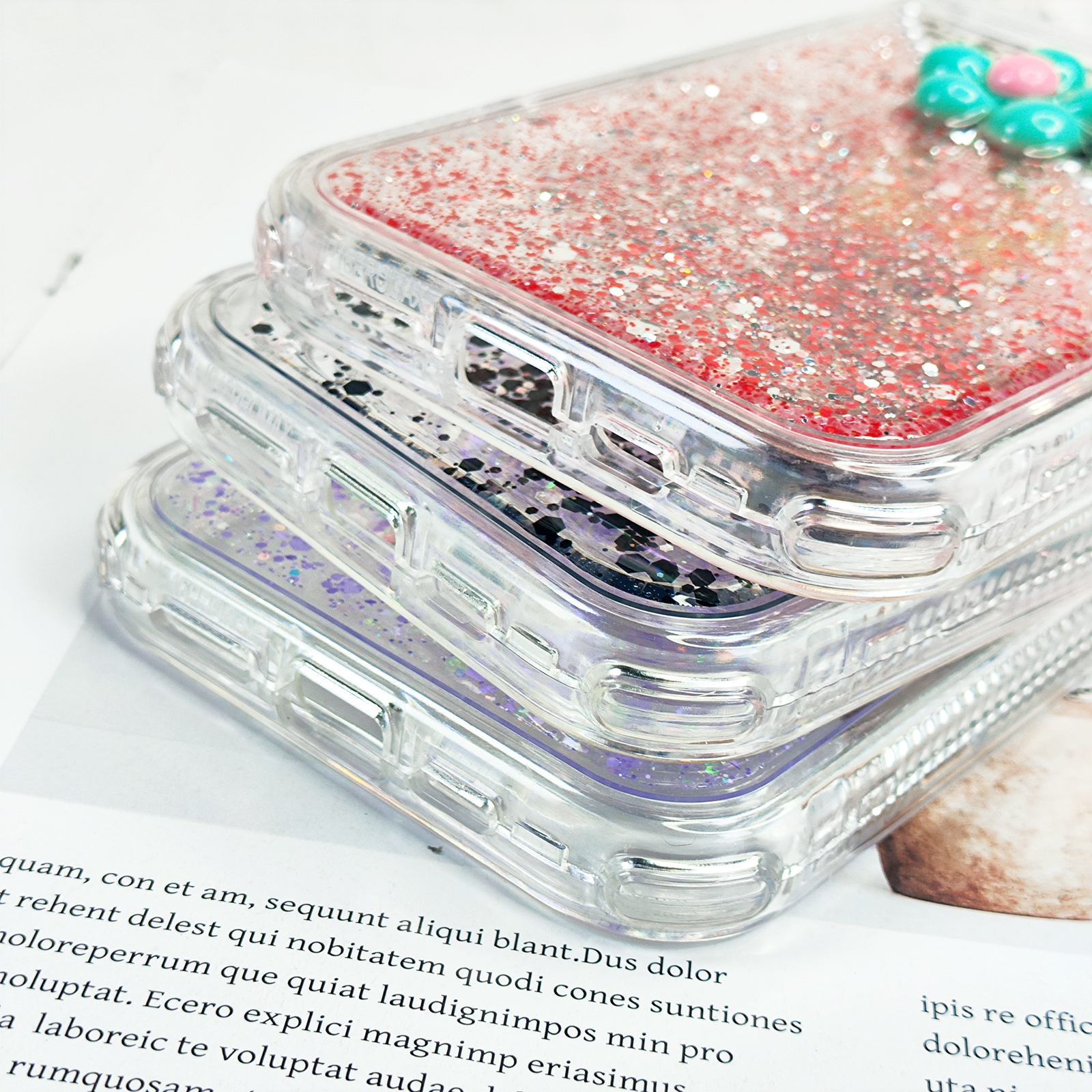 360 flower phone cases for iphone 16 15 14 13 12 11 pro clear shockproof cover 