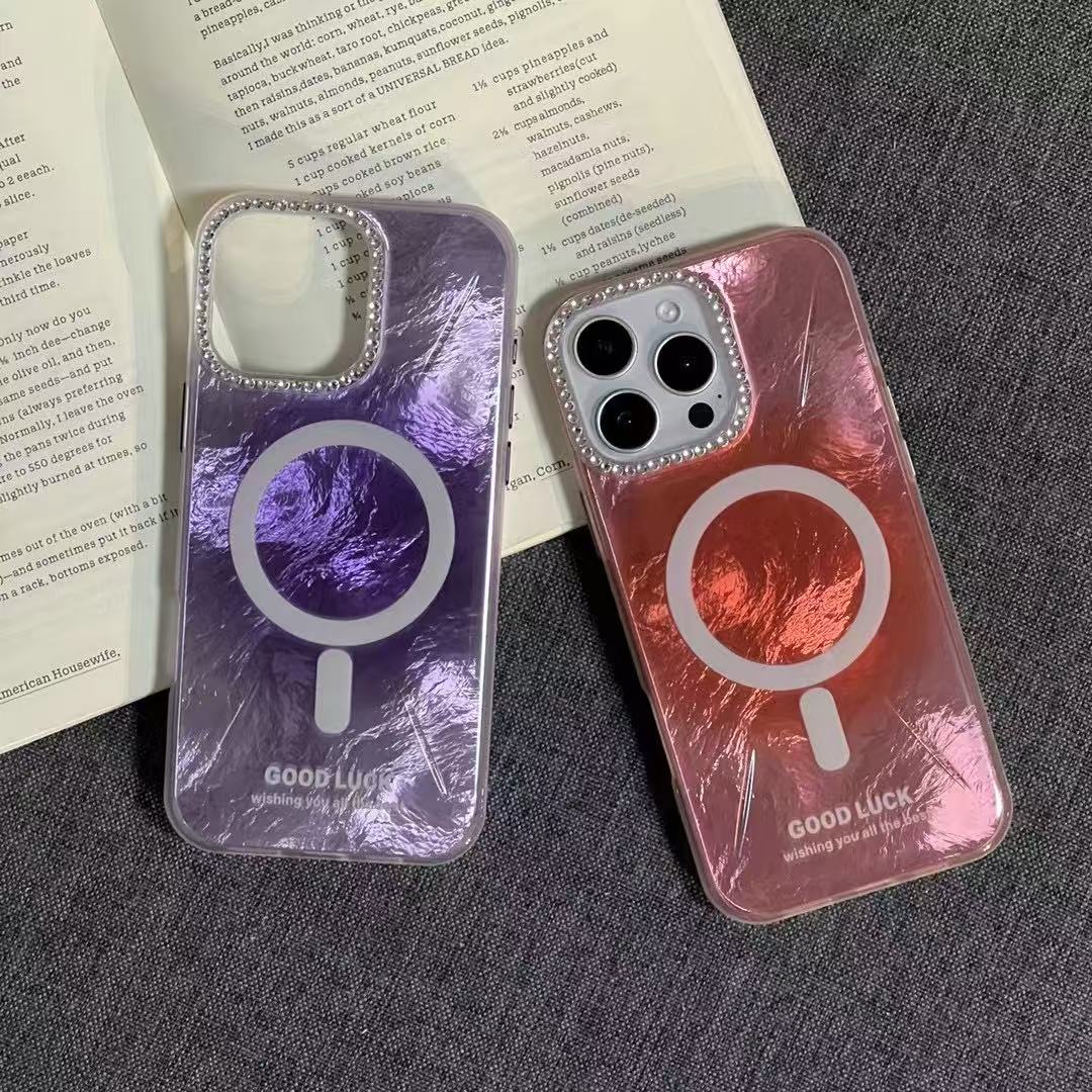fashion color magnetic phone case for iphone 16 pro max 15 14 13 12 11
