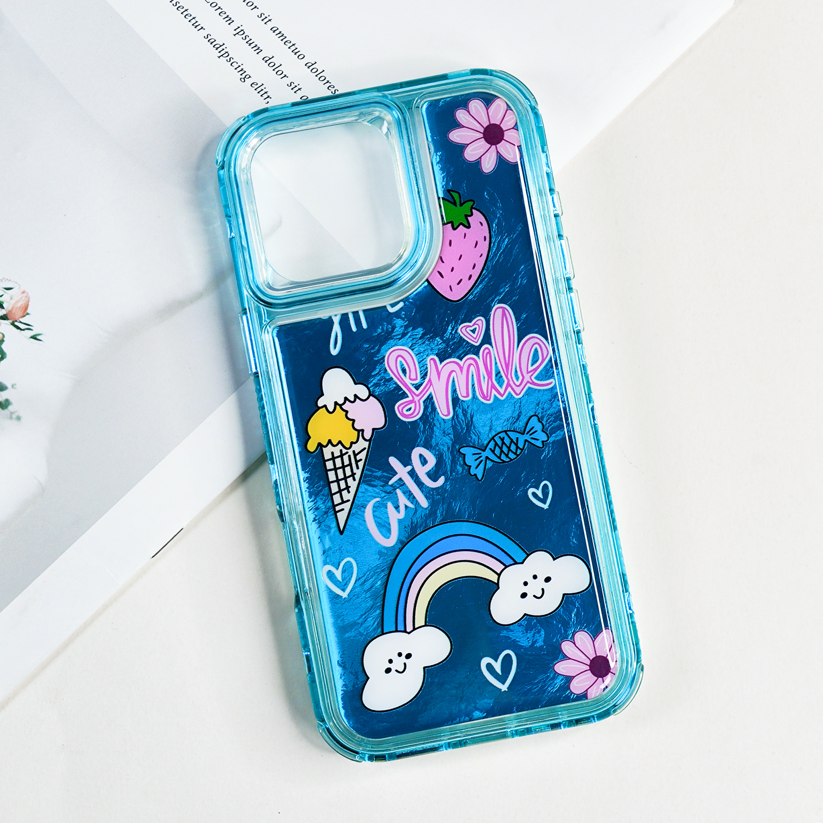 360 Protective Bear Phone Case for iPhone 17 16 15 14 13 12 11 TPU PC Phone Cover