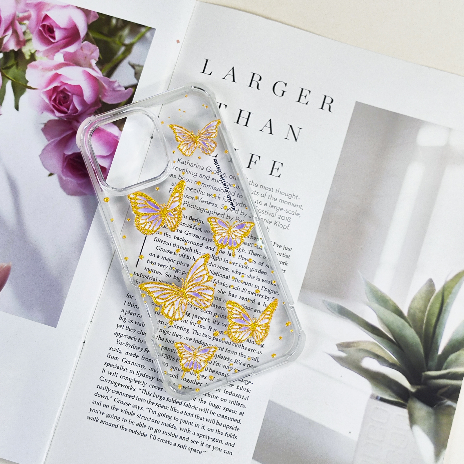 Customized Transparent phone cover for iphone 16 15 14 13 12 11 clear phone case