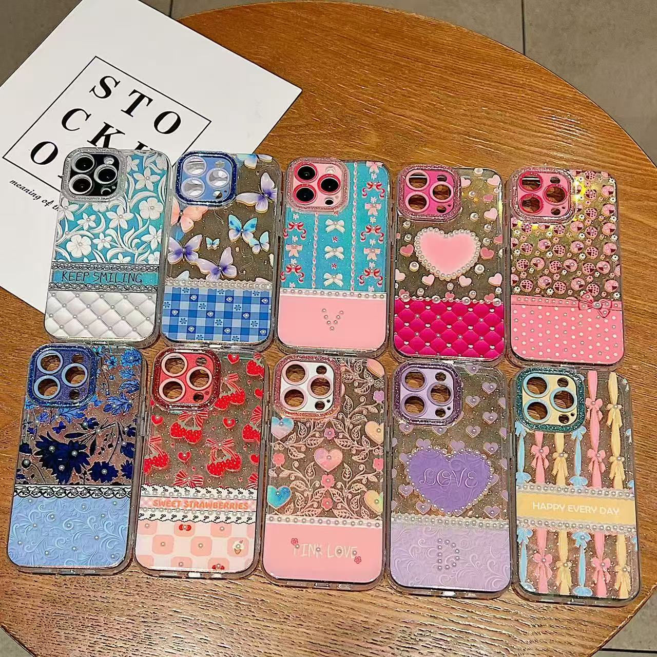 customized girly phone cases for iphone 16 15 14 13 12 11 fancy phone cover
