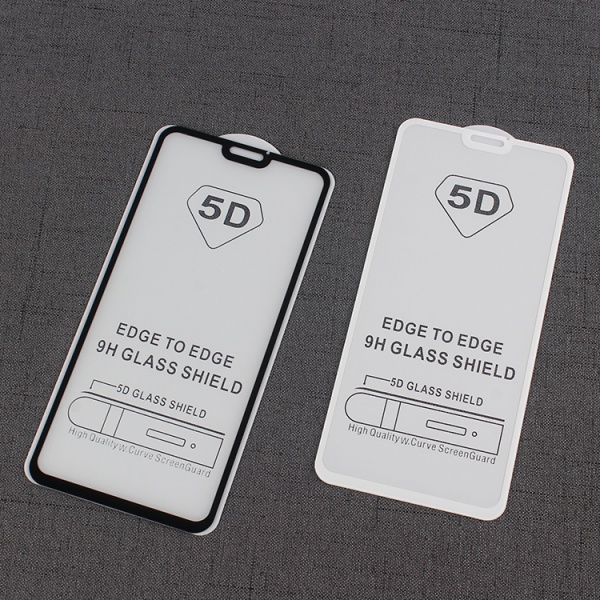 5D Full Coverage Tempered Glass Film Screen Protector for Honor 8X
