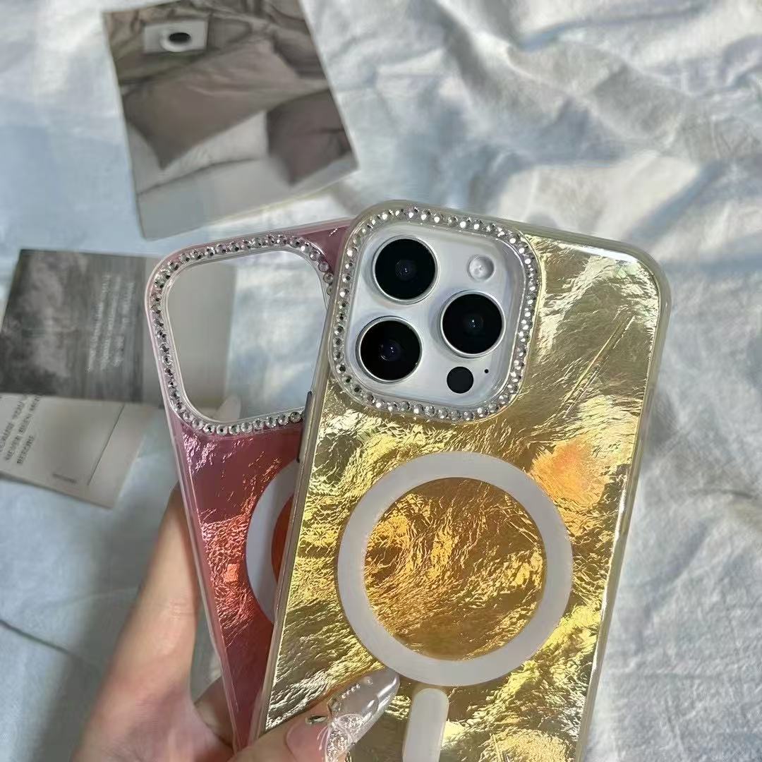 fashion color magnetic phone case for iphone 16 pro max 15 14 13 12 11