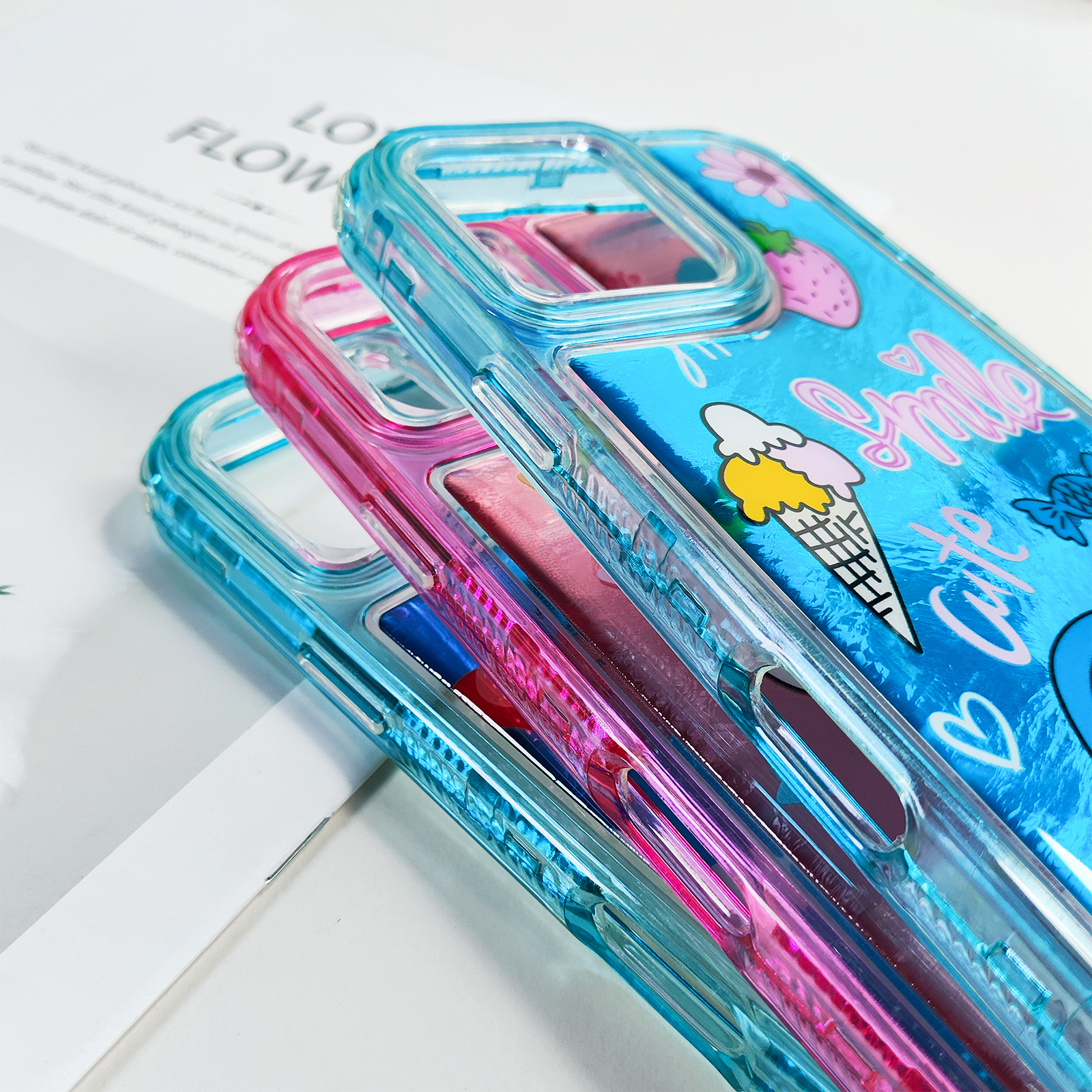 360 Protective Bear Phone Case for iPhone 17 16 15 14 13 12 11 TPU PC Phone Cover