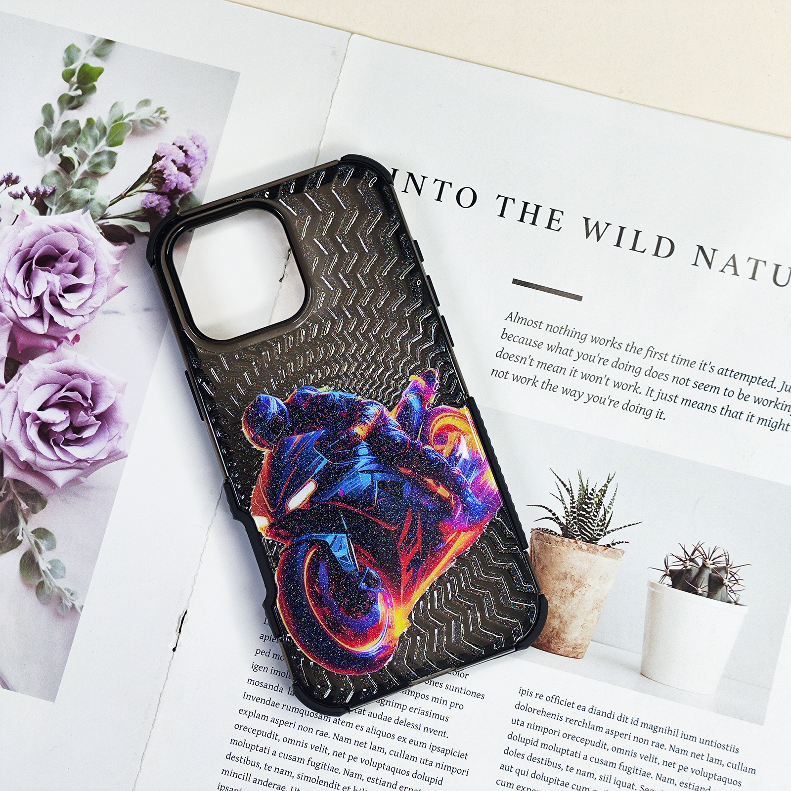 Black translucent phone cases for iphone 16 15 14 13 12 11 fashion cell phone cover