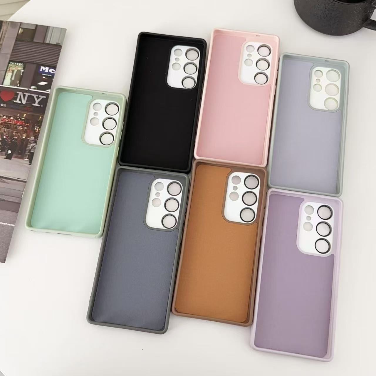 Stylish Lavender Protective Case for iPhone Pro Series with Magnetic Charging