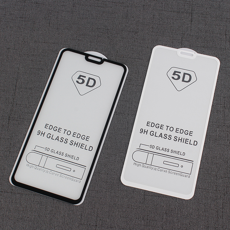 5D Full Coverage Tempered Glass Film Screen Protector for Honor 8X