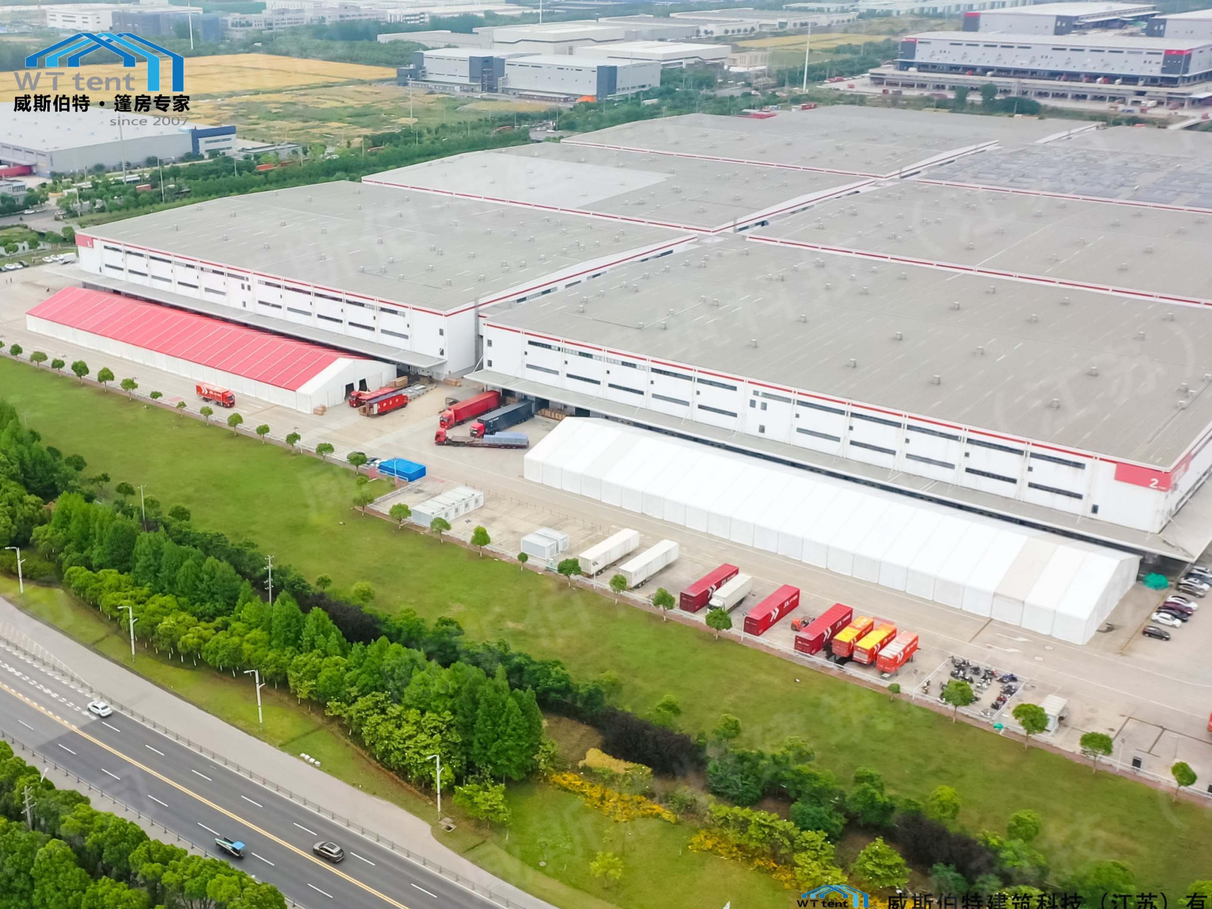 Warehouse tent