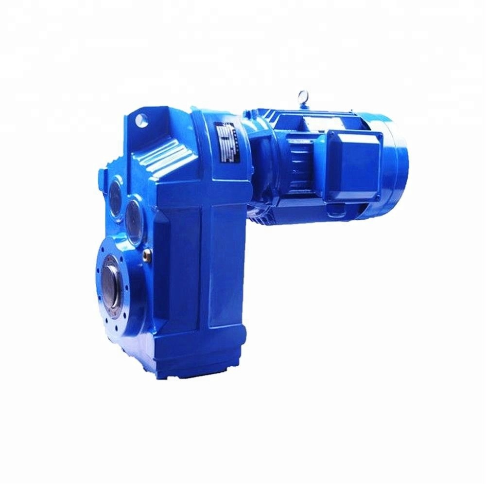 F Series with Flange Parallel Key Solid Hollow Shaft Gear Speed Reducer