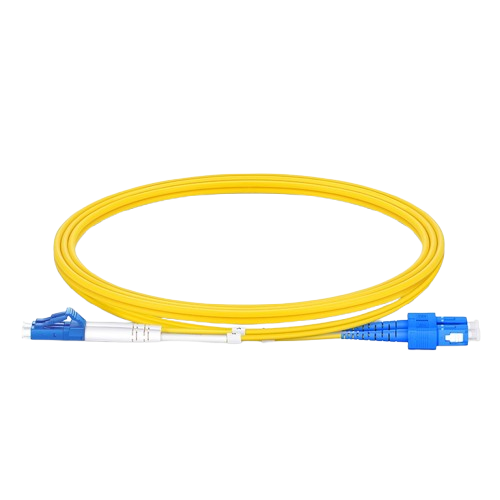  Hybrid  Fiber Patch Cable, LC/SC/FC/ST, Duplex, 2F, OS2, Riser (OFNR), 2.0mm