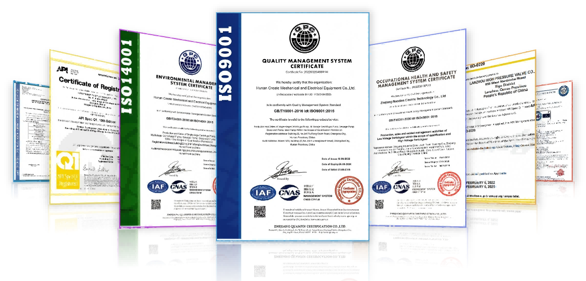 Badge: API Q1 and ISO 9001 Quality Management System Certification