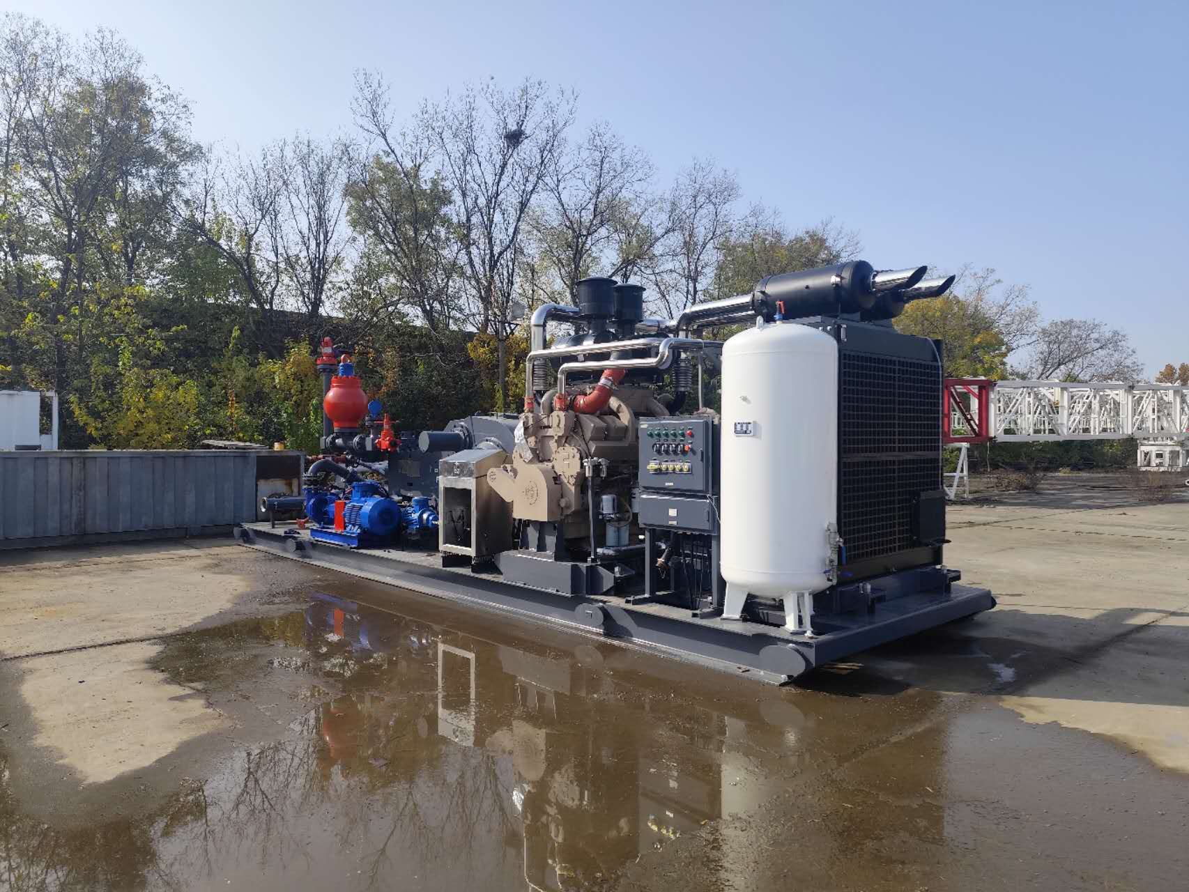 The Power Source, Mobile Operations: An In-Depth Analysis of Skid-Mounted Diesel Engine-Driven Drilling Mud Pump System Packages