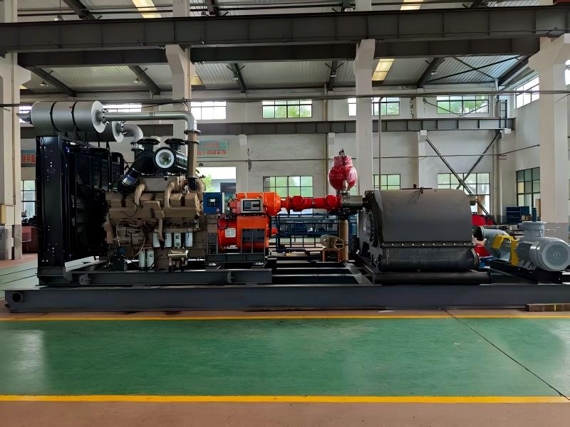 Gearbox & Shaft-Driven Drilling Mud Pump Skid-Mounted Unit