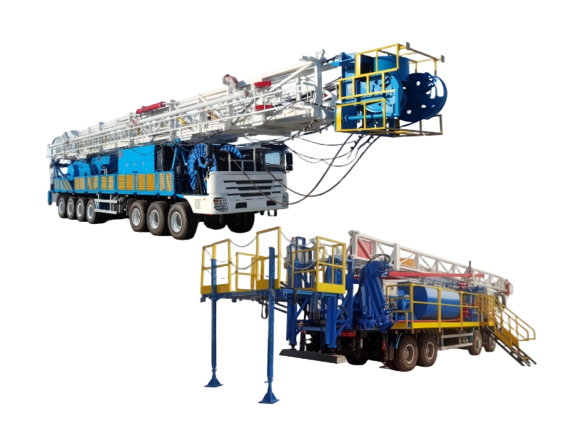 XJ Series Truck-Mounted Drilling & Workover Rig for Deep Well Intervention