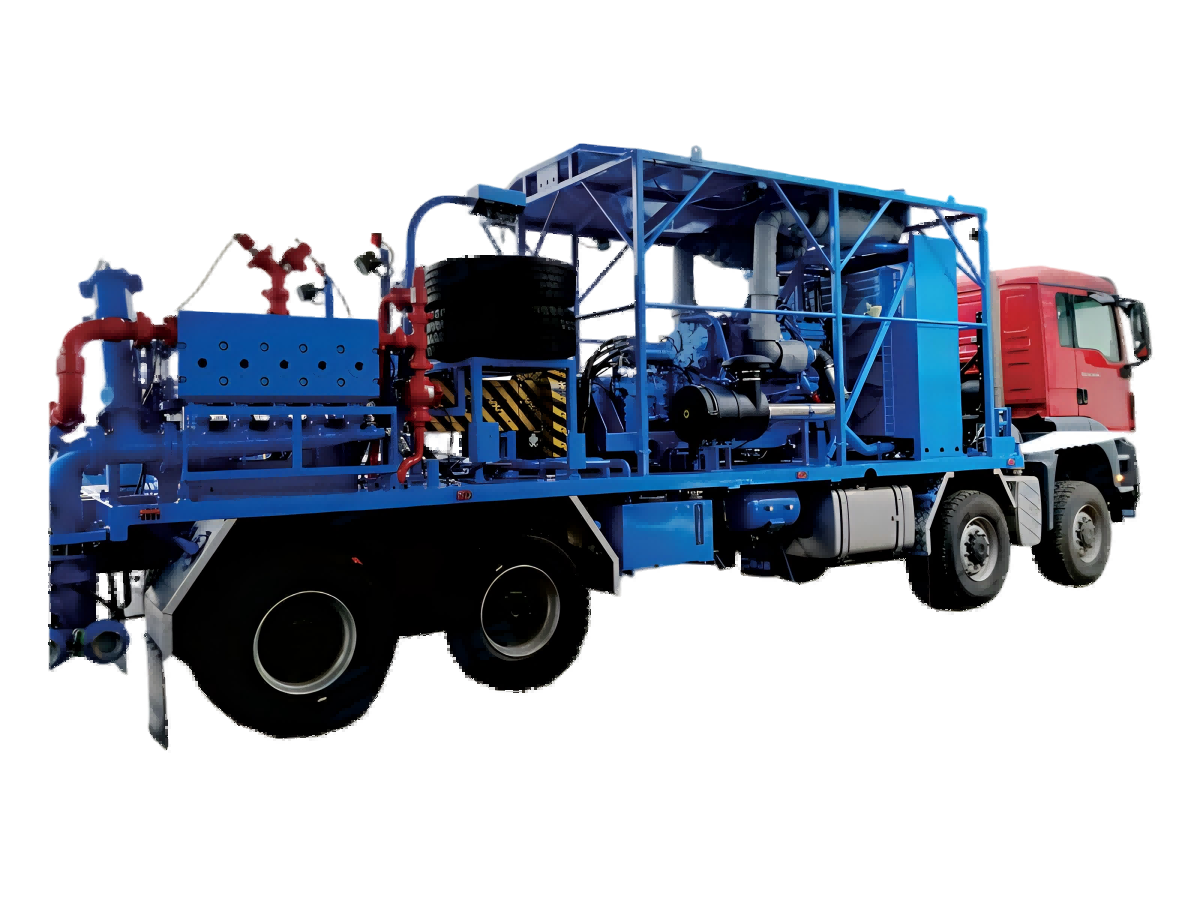 Truck-Mounted Frac Pump Skid