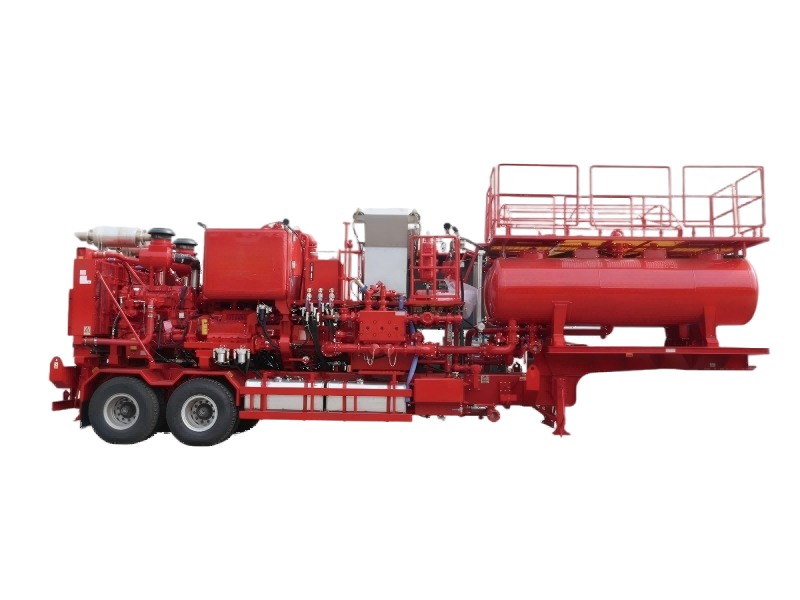 Truck-Mounted Acidizing Pump Skid