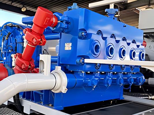 High-Pressure Triplex/Quintuplex Plunger Pump System for Fracturing