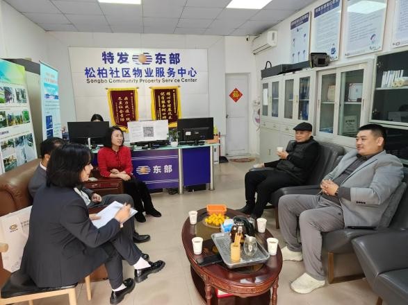 公司安委办到松柏社区项目开展安全品质检查