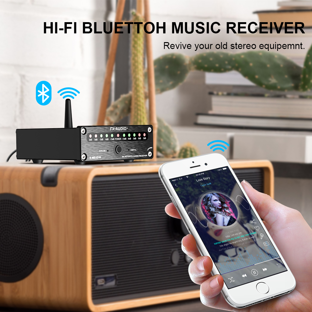 MUSE-02 PRO LDAC aptX HD QCC5125 bluetooth audio receiver 