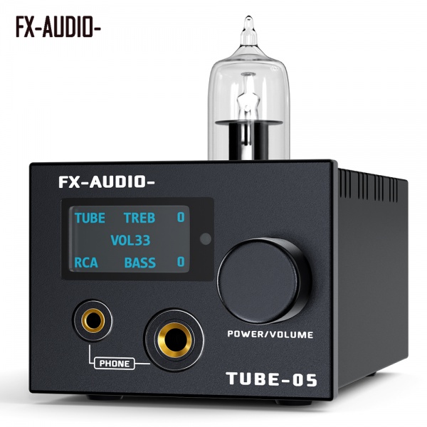 TUBE-05 12AU7 tube preamp headphone amplifier 