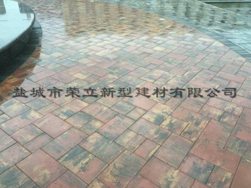 盐城荣立混色砖实景案例