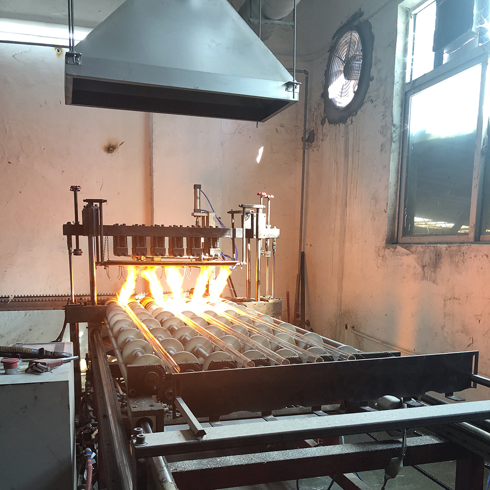 How hourglass sand timer made in original factory?