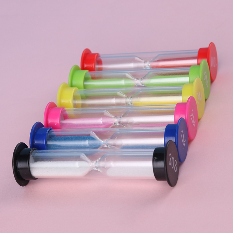 Plastic sand timer for board game