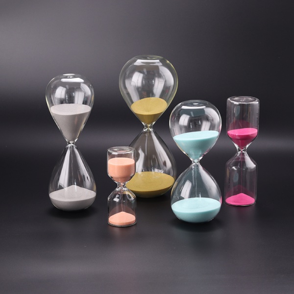 Antique visual hourglass