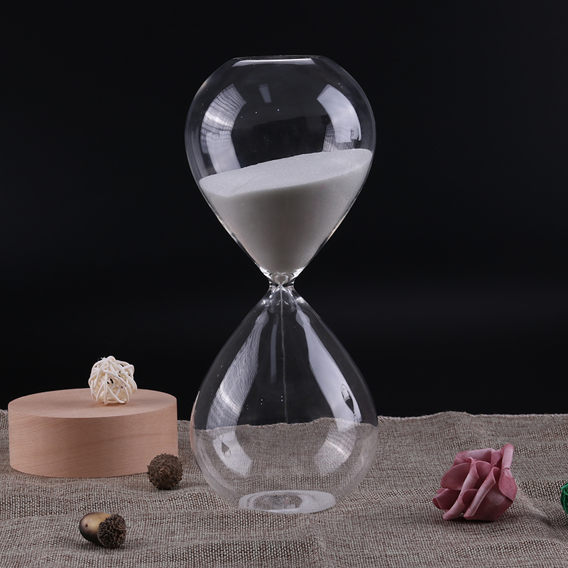 Antique visual hourglass