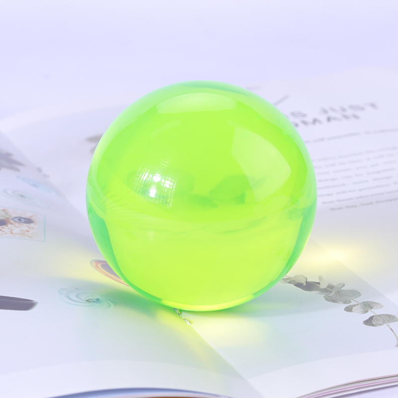 Colored resin ball