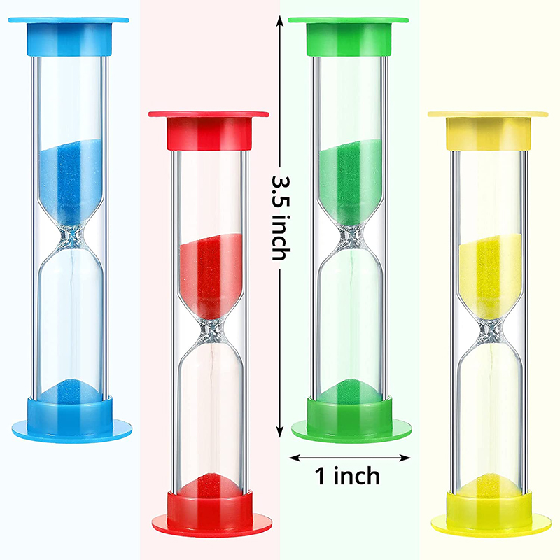 Plastic sand timer for board game