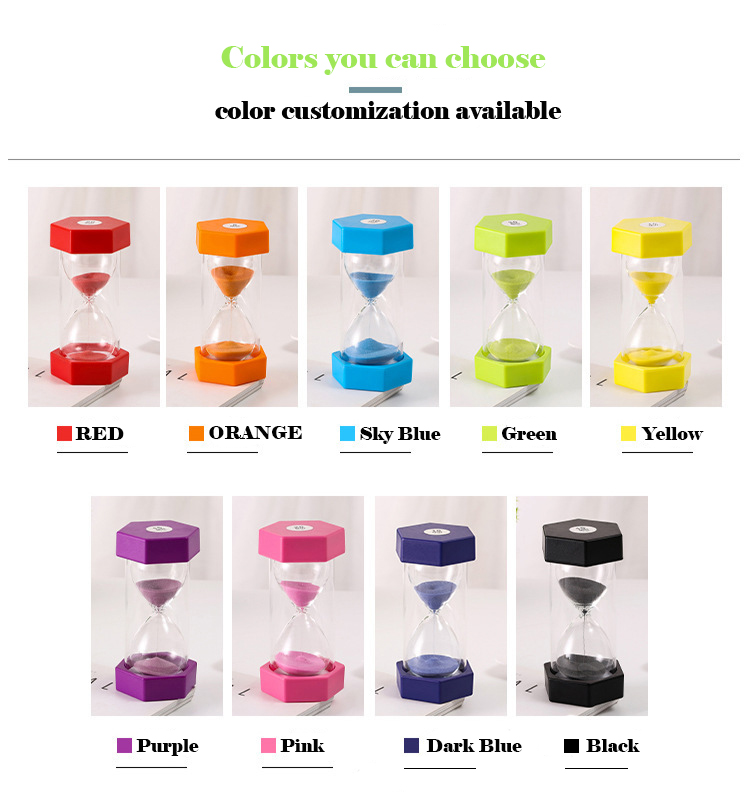 Classroom hourglass for education