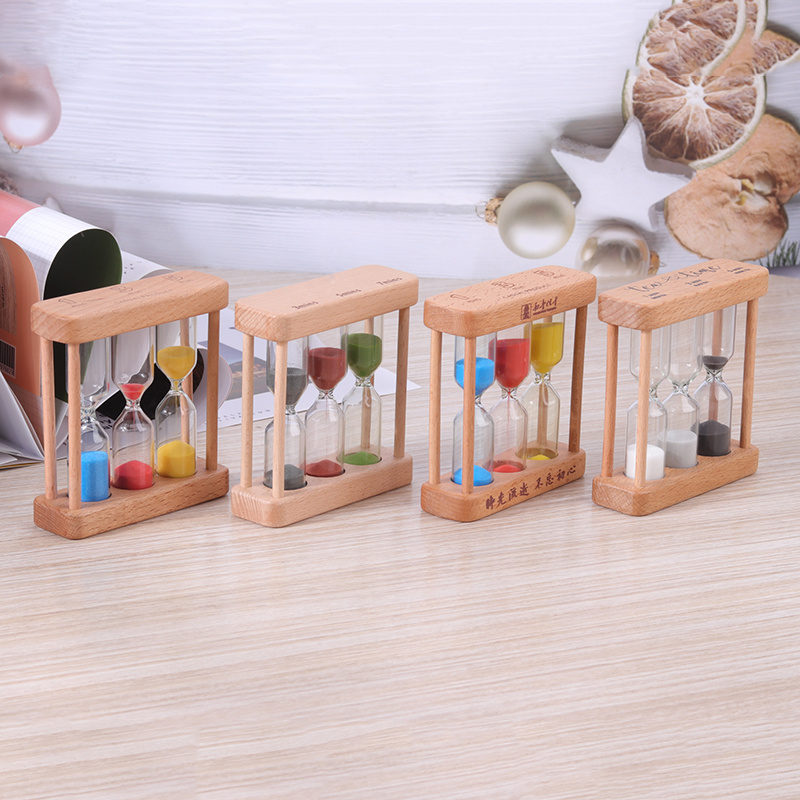 wood sand tea timer