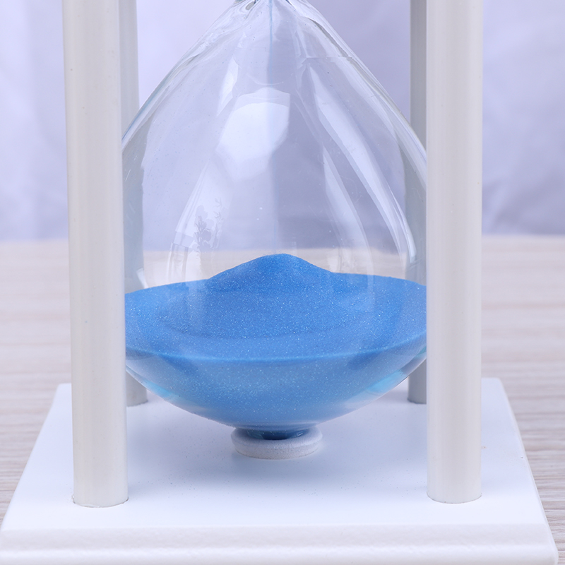 wooden frame hourglass