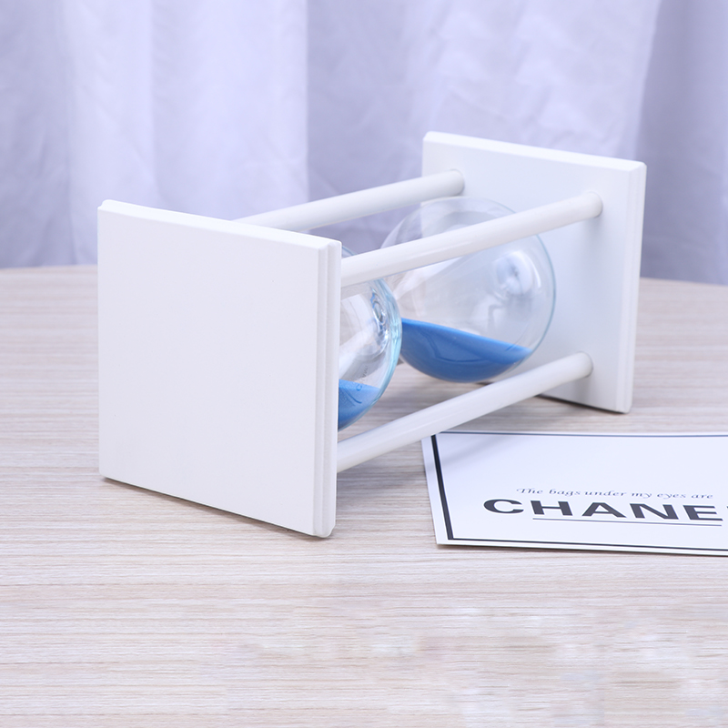 wooden frame hourglass