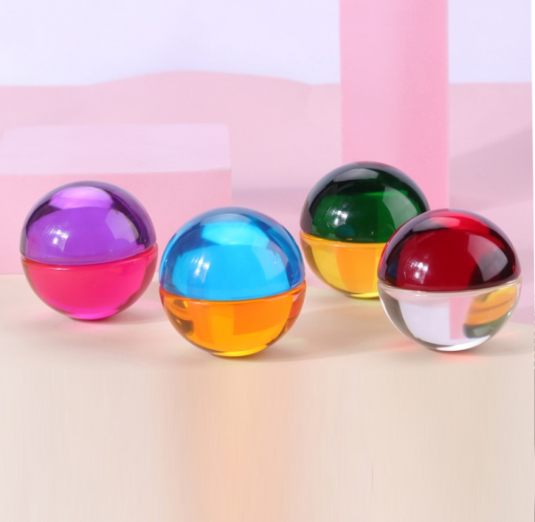 Acrylic resin half ball