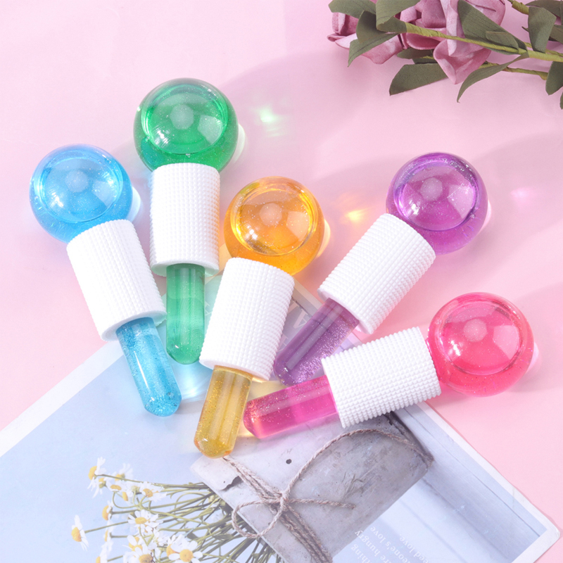 Ice globe facial massage roller