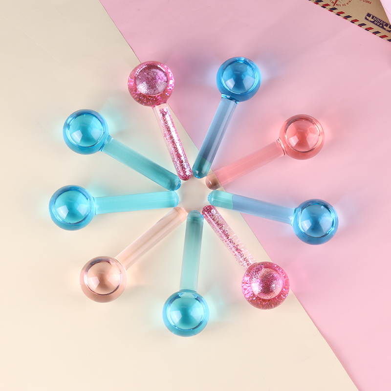 Ice globe facial massage roller