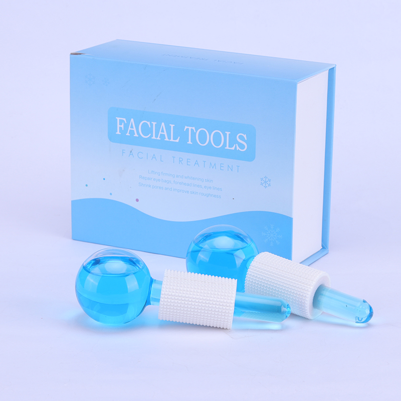 Ice globe facial massage roller