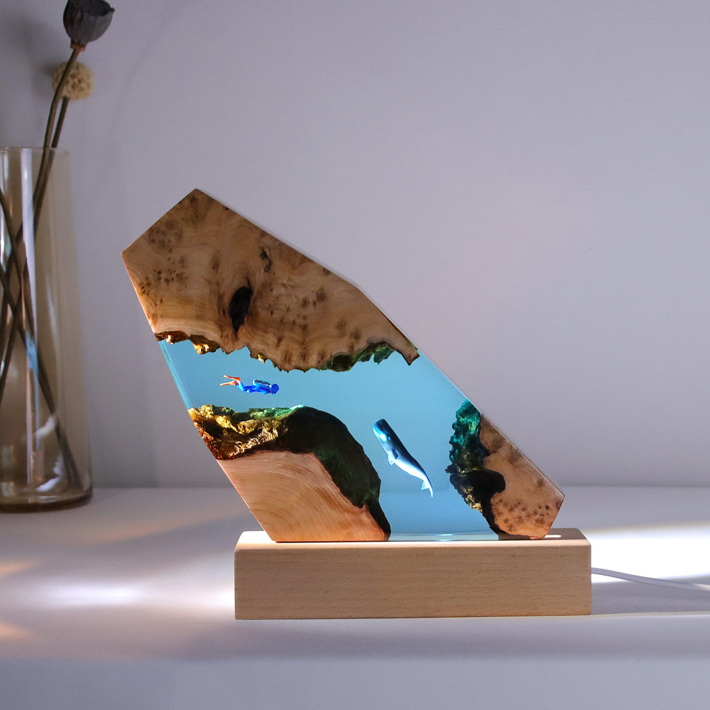 Micro landscape resin creation