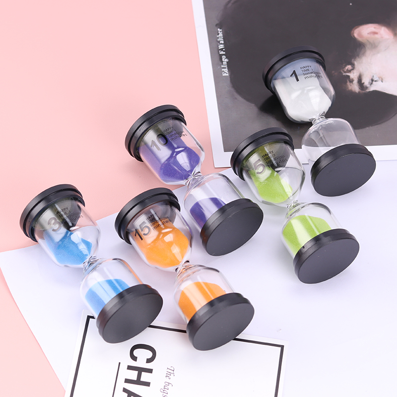 colorful sand timer for kids